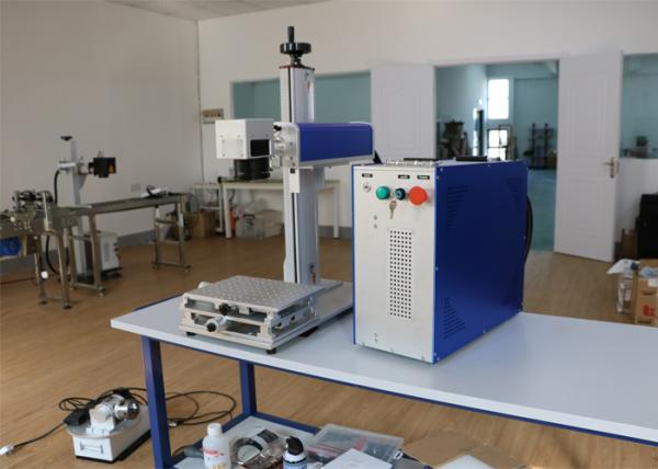 100W IPG Laser Part Marking Machines For Cutting 1 - 2 Mm Gold Silver Brass Metal