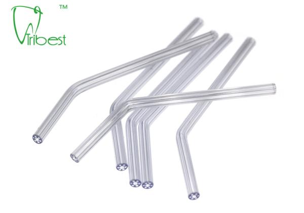 Disposable Sani Tip Dental Three Way Air Water Syringe Tip Clear Tube No Core