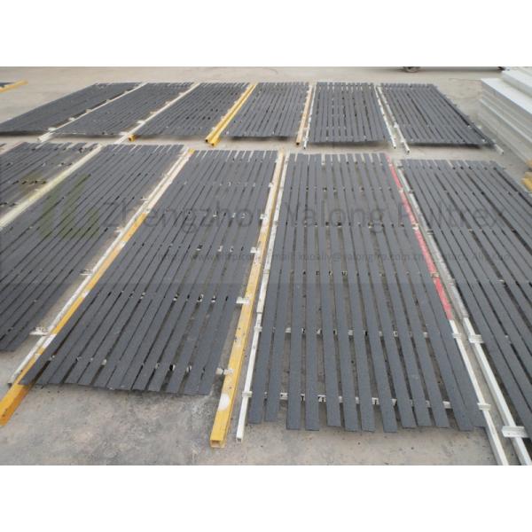 Cutting Processing Service 50mm 90mm 100mm Wide Antislip FRP Fiberglass Decking Strip