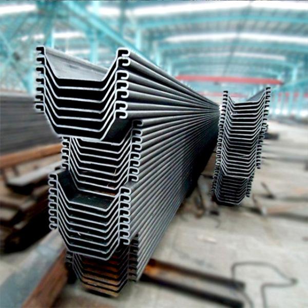 Customization Q235 Q355 Hot Rolled Steel Sheet Pile Z Type U Type Steel Sheet Piles