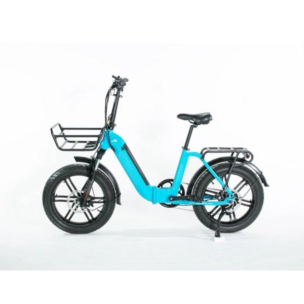 Range 35 - 50km Women'S Electric Folding Bike , Collapsible Electric Bike Max Load 120KG