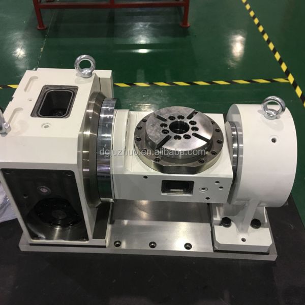 200mm CNC 5th Axis Rotary Table for Milling,Rotary Tilting Table TDNC-200
