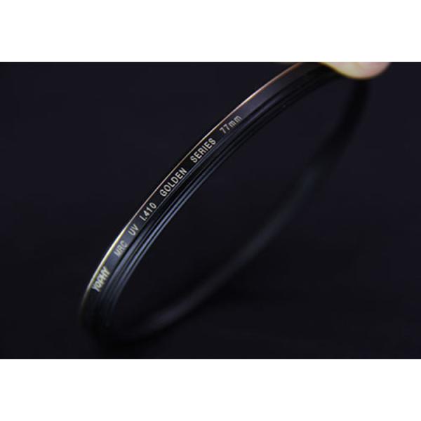 Camera Lens UV Filter 77mm 67mm 82mm Bebronze Ring with Optical Glass in Gold Line