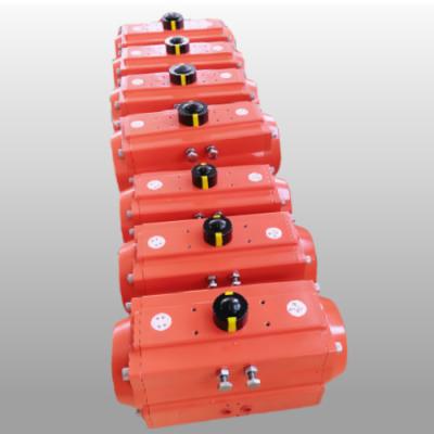 Rack & Pinion Actuator Epoxy Painting Pneumatic Valve Actuator Corrosion Resistance