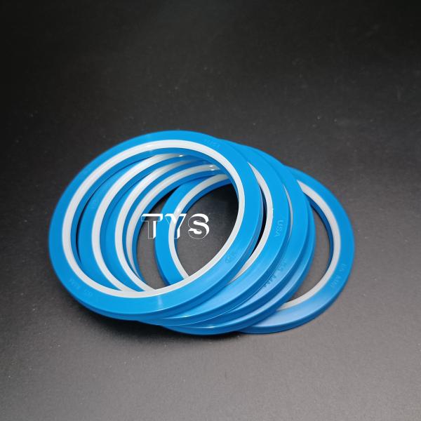 HBY-65 65x80.5x6.3 size blue&white Color  Type HBY Hydraulic Cylinder Seal Kit Buffer Ring for Excavator Repair Seal Kit