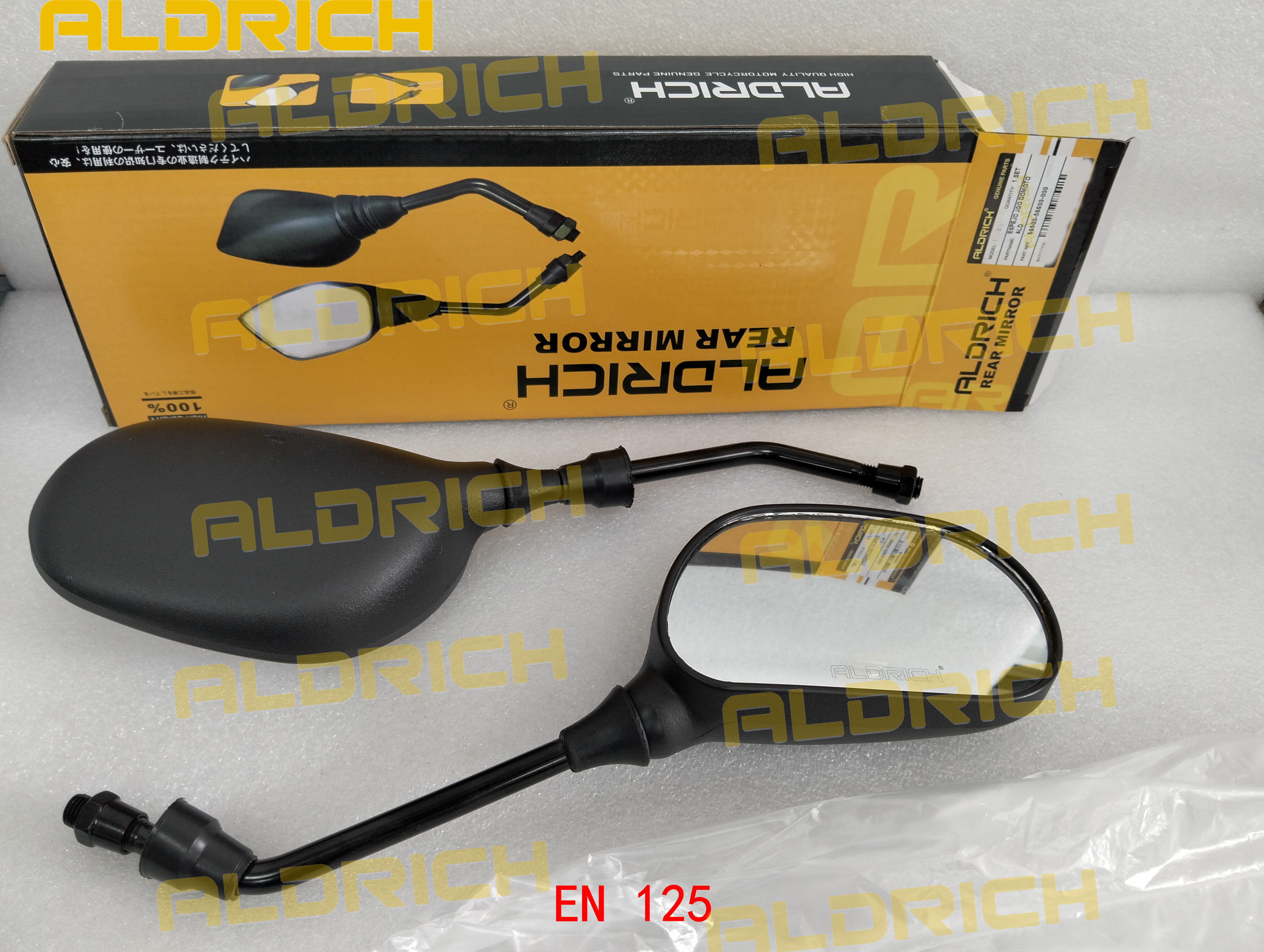 Suzuki EN125 High Quality Motorcycle Rear View Mirror Assembly Side Mirror