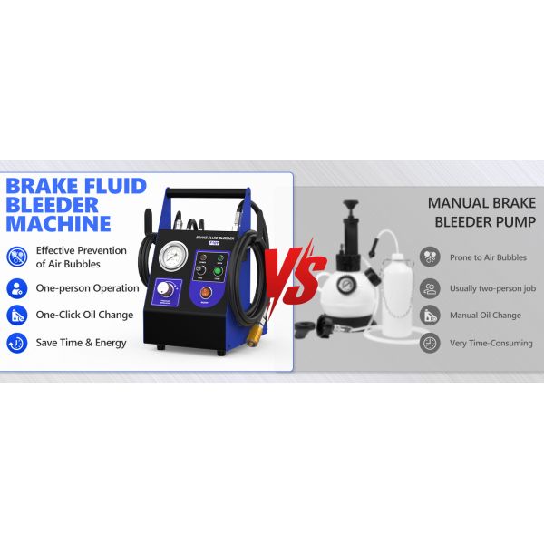 Metal Construction Farizon G Brake Bleeder Kit 110V Adjustable Pressure 0.7-2.5 Bar