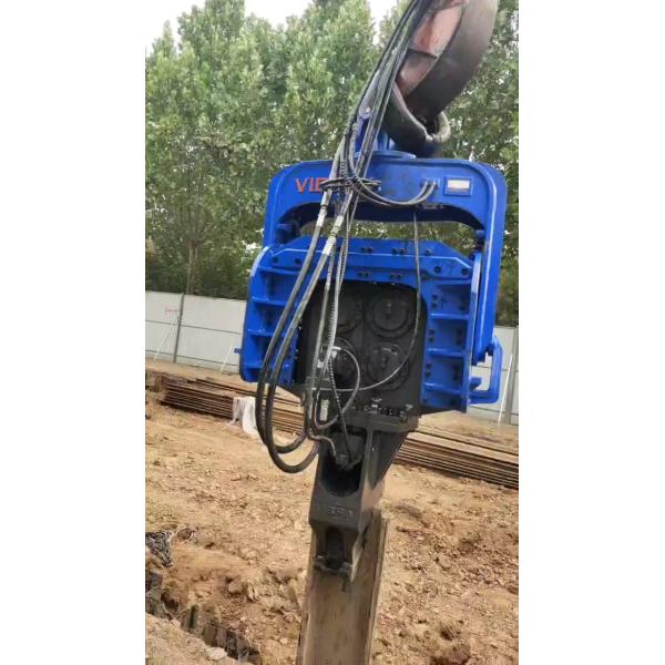 FV-500 High Frequency Vibration Output Pile Driver – Four Eccentric Mechanism & 759 kN Impact Energy
