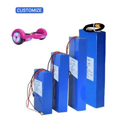 Li Ion Battery Pack recarregável personalizado 48V 72V para o trotinette da bicicleta de E