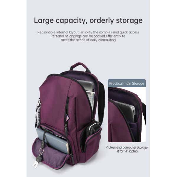 290D Oxford Travel Laptop Backpacks Mochila School Backpack For Teens