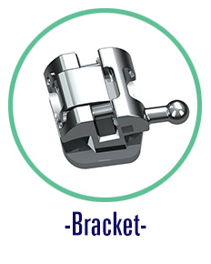 Металлические ортодонтические аксессуары Зубная область ортодонтический мини-экспандер