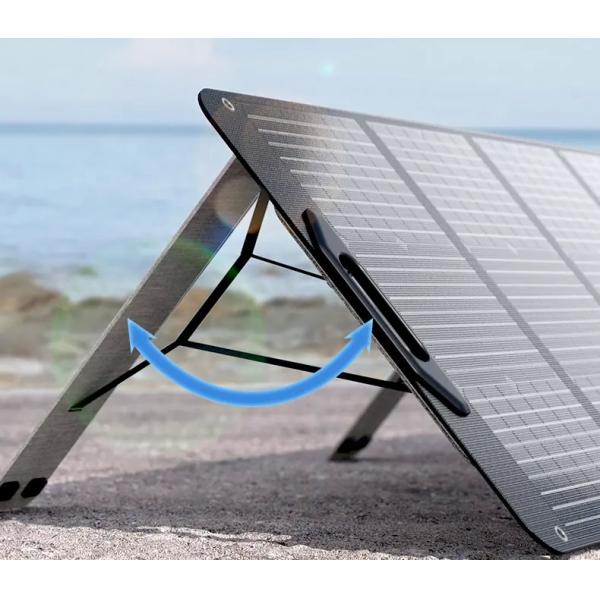 Monocrystalline Silicon Flexible Solar Panel Portable Solar Power Station 18v 19v 100w