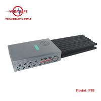 Jammer WiFi 3G 4G 5G 25m do sinal do telefone celular das antenas de Lojack GPS 18