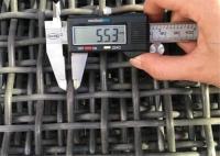 chantiers de construction sertis par replis épais de Mesh Steel Sieving Cloth For de fil de 5.5mm doubles