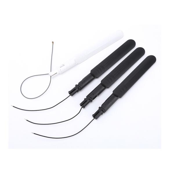 1800-2600mhz 5dbi 4g Pigtail Wifi Antenna With Rf1.13 Cable