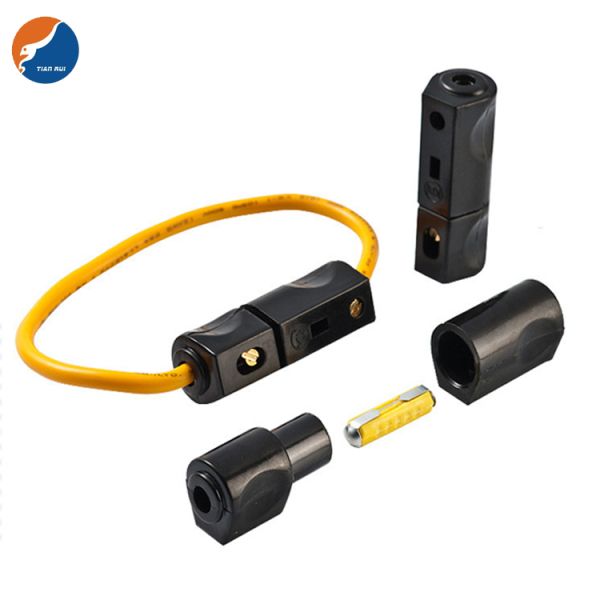 Atm Mini Fuse Holder Waterproof Medium Mini Micro3 Micro2 Fuse Adapter with Cable Micro Blade Fuses with Breakout Wires