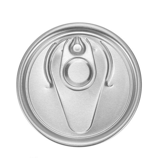 Recycler facilement le couvercle de la boîte en aluminium ouverte pour les conserves