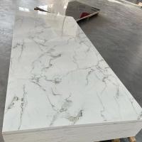 Hoja de mármol de PVC brillante/mat para decoración interior