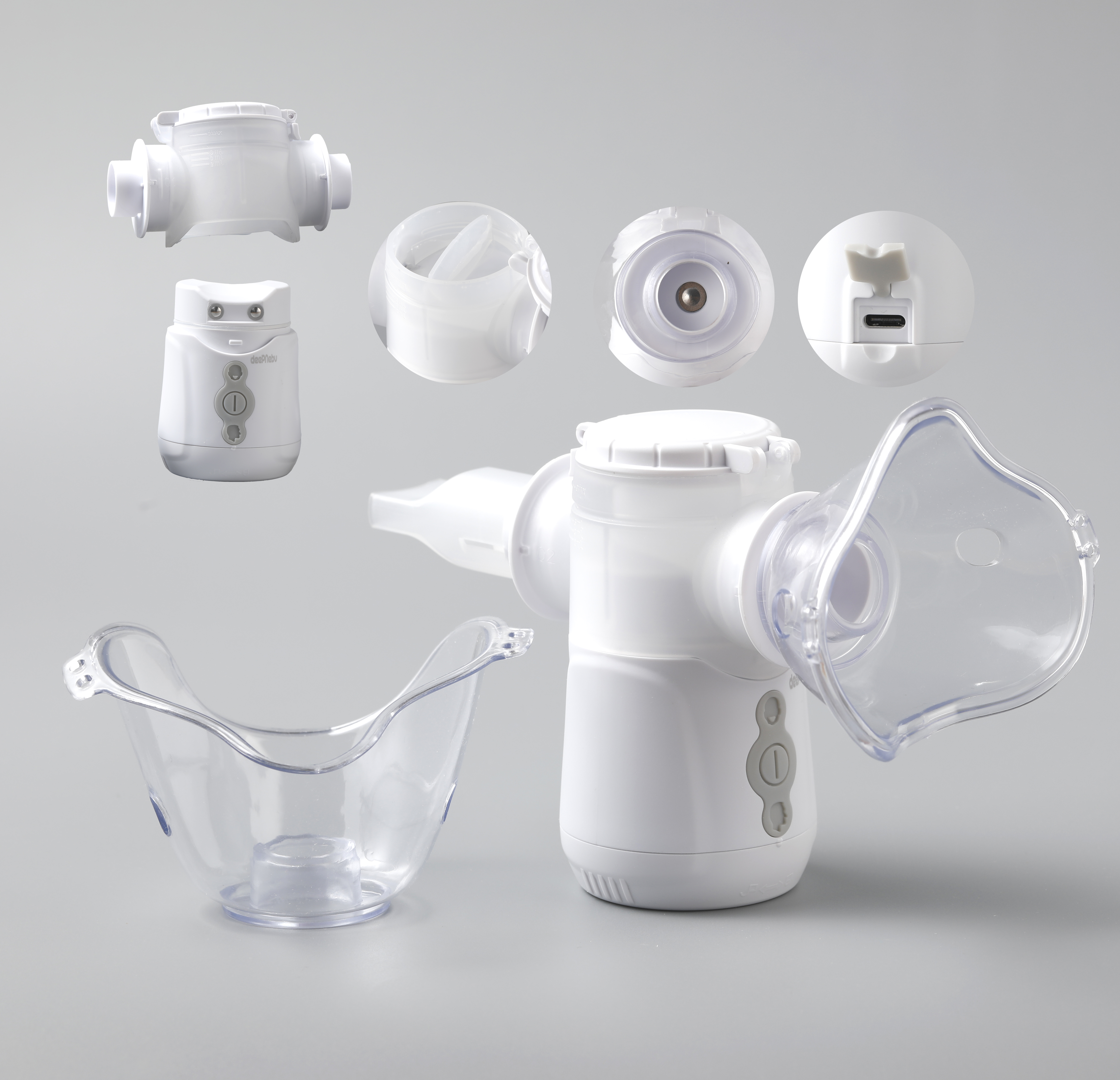 Дети вибрируя обработки Nebulizer сетки астмы для пневмонии MMAD 3.02μm