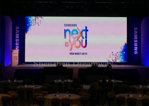 Sports Event Led Panel Screen Indoor P5 40000 Dots / Sqm Resolution 1 Year Warranty