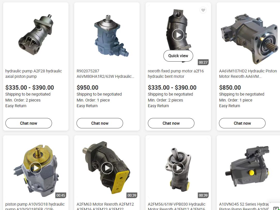OEM Тип Новый на складе Гидравлический поршневый насос Rexroth ALA10VNO 41 DFR1/52R-HRC40N00 -S1005 Послепродажный рынок