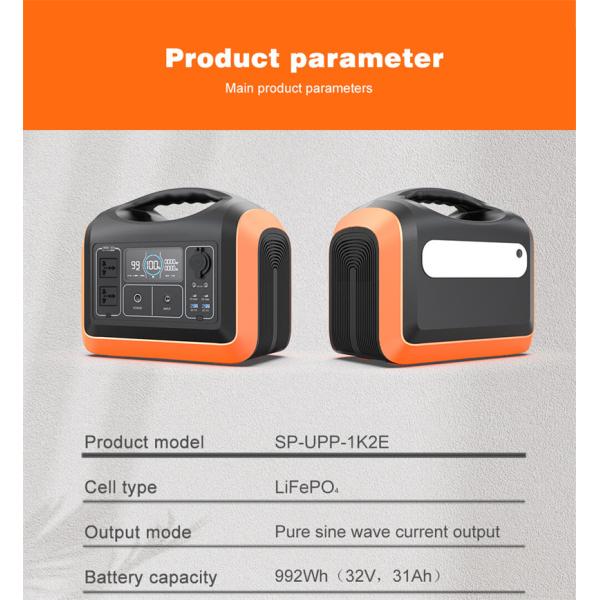 Emergency Energy Storage System with Support Devices Phone / Drone / Camera / Car Refrigerator