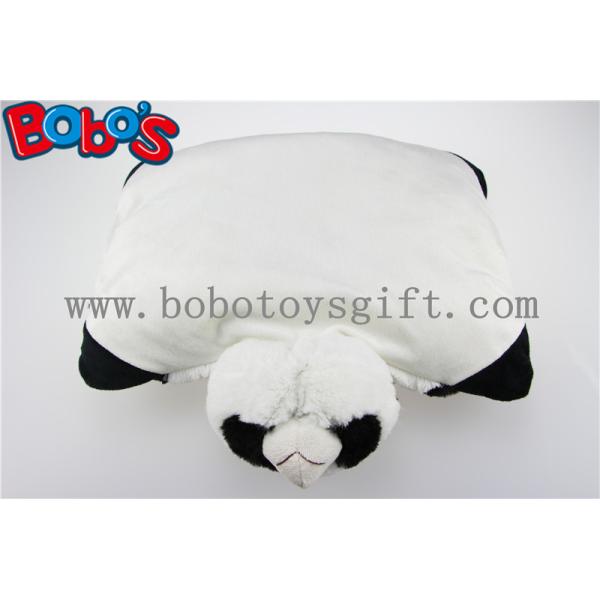 Plush Stuffed Pillow Cute Panda Shape Cartoon Travel Pillow Cushion