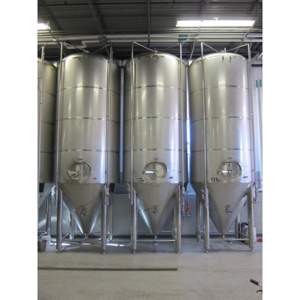 500L Brewing Equipment Stainless Steel Fermentation Tank Steam Jacket Brew Kettle