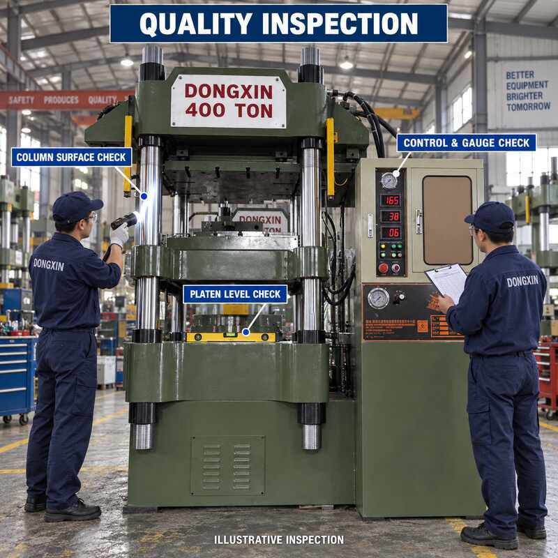 400T Double Color Hydraulic Melamine Press Machine with PLC Touchscreen Control for Two-Color Molding