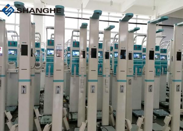 Automated Body Weight And Height Scale Supporting Arabic / Spanish / French