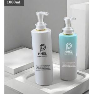 Customized Plastic Luxury Shampoo Bottles 500ml-1000ML PET Bottle