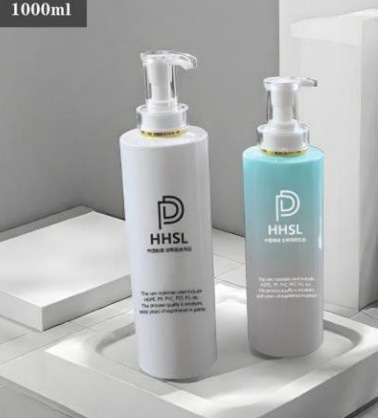 Customized Plastic Luxury Shampoo Bottles 500ml-1000ML PET Bottle