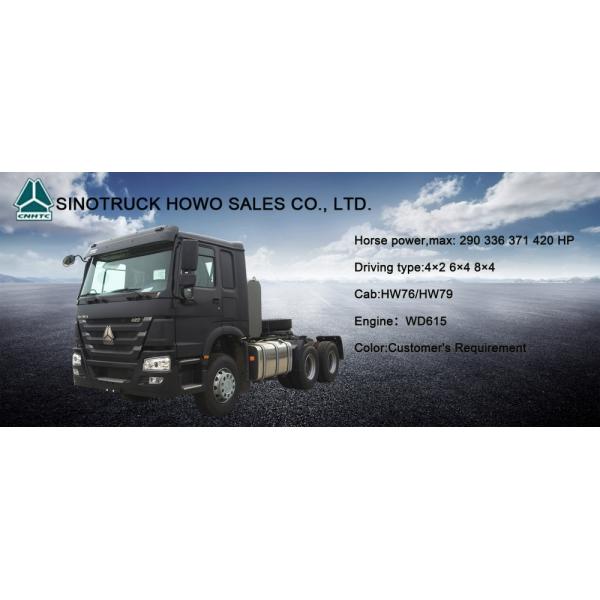 Тип дизельного топлива Использованный Sinotruk трактор грузовик головка 371HP 6X4 с ручным окном
