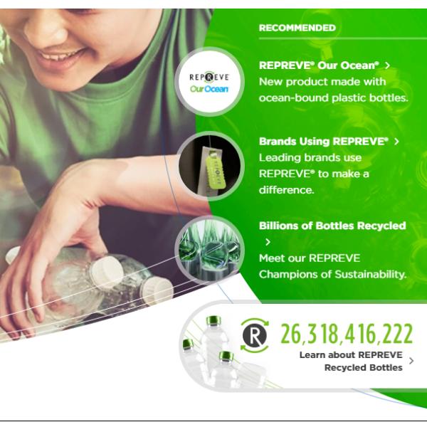 Guêtres écologiques de yoga de Repreve