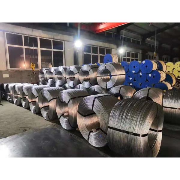 High Tensile Agricultural Anti Hail System Accessory Galvanized Pc Steel Strand Wire