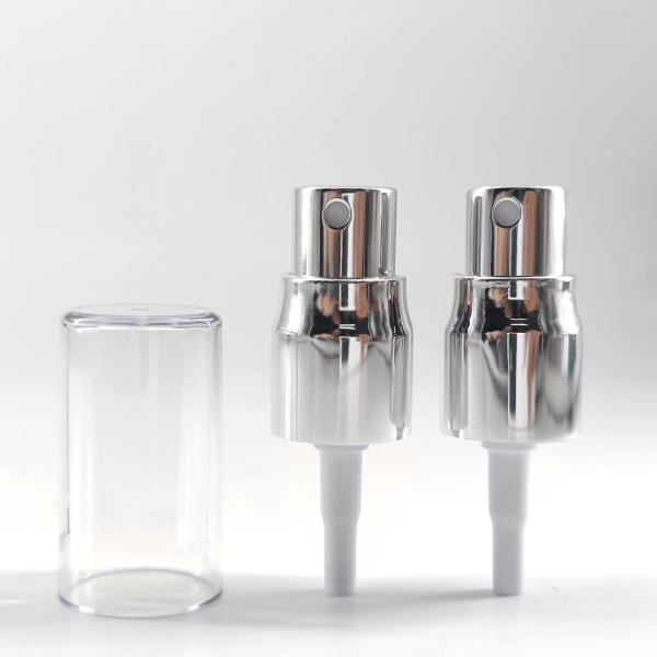 18mm 18/410 Aluminum Mist Sprayer Perfume Toner Treatment Pump With AS Cap
