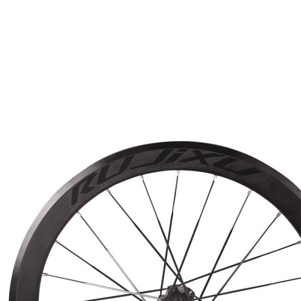 Double Wall Road Cycling Rims 40mm Depth Clincher Spokes 16H C / V Brake Wheel For Road Biking
