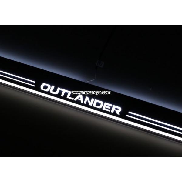 Mitsubishi Outlander car Water proof Welcome pedal auto lights sill door pedal