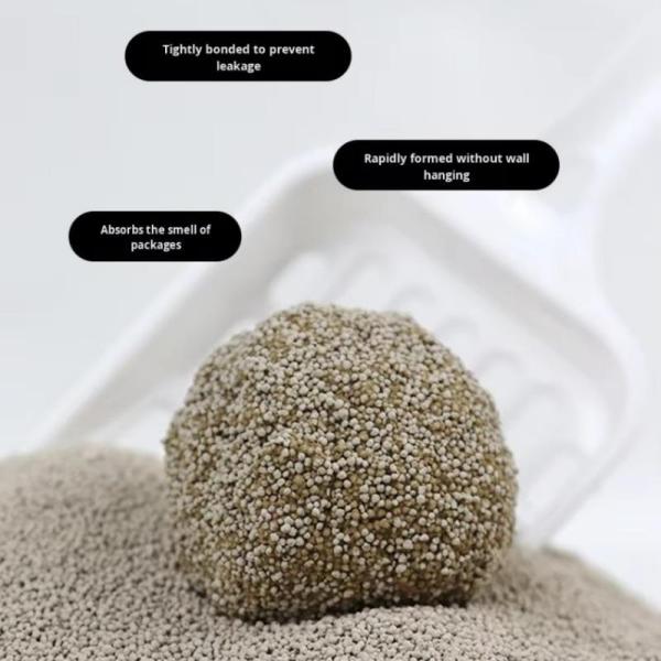 OEM/ODM Pet Product Bentonite Cat Litter Odor Control Clumping Dust-Free High Absorbency Multi-Cat Litter