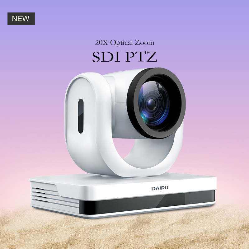 Live Streaming System PTC-20S 1080P60 20X HD NDI HX2 PoE HD-MI 3G-SDI USB IP PTZ Camera