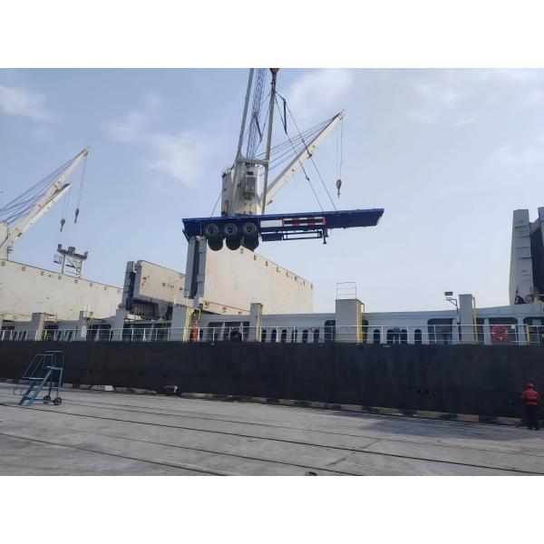 CIMC brand new 4 axles 100t capacity 40FT SPRING SUSPENSION FLATBED SEMI TRAILER for sale