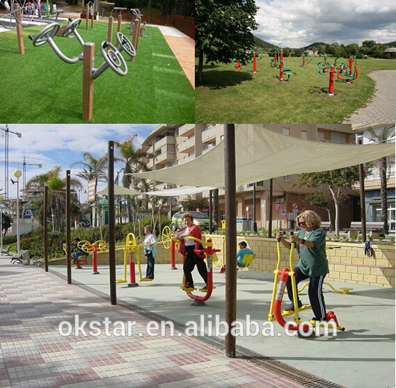 Outdoor Fitness equipment Waist and Back Massager for Outdoor playground