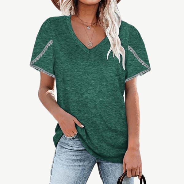 Летние сексуальные женщины короткорукавный верх бело-черный для удобного повседневного ношения