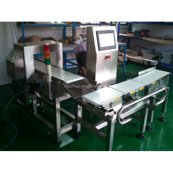 Online Food Grade Metal Detector Processing Inspection System Equipment JZD-300