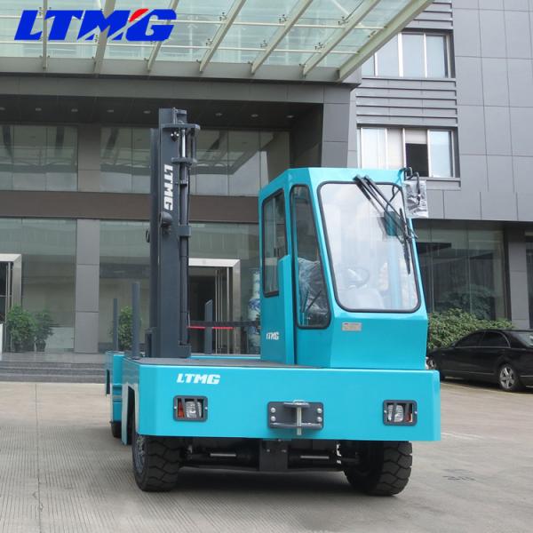 LTMG Electric Side Loader Forklift Truck 3 Ton Wtih 4.8m Mast 500mm Load Centerside lift fork truck