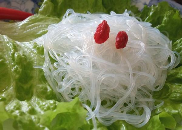 Dr. de vidro Chinese Mung Bean Thread Noodles Healthy Ingredients
