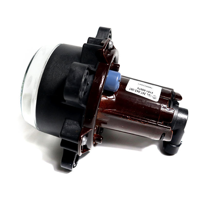 HELLA 90mm Halogen Projector Headlight with High Temperature Resistant Bakelite Socket and Multi-Ear Fixed Bolt Mounting for Bus Low Beam