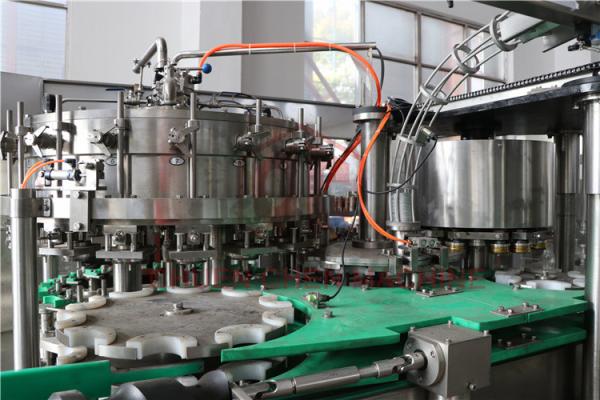 Soft Drink Washing Filling And Capping Machine With Water Sealing Equipment