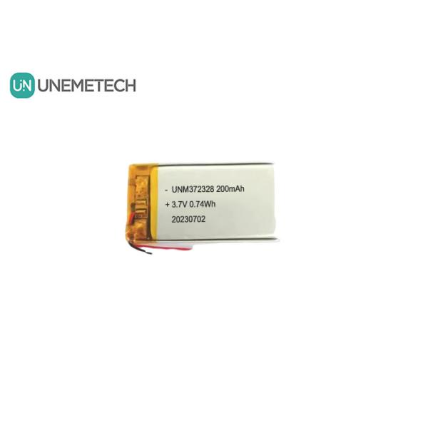 3.7В липо аккумулятор 372328 3.7V 200mAh Литий-ионный полимерный аккумулятор для электронных продуктов