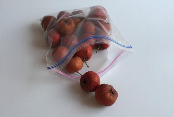 PE Transparent double zipper sealing bag wholesale double self-styled zipper bag, Turkey Bringing Bag With Double Zipper
